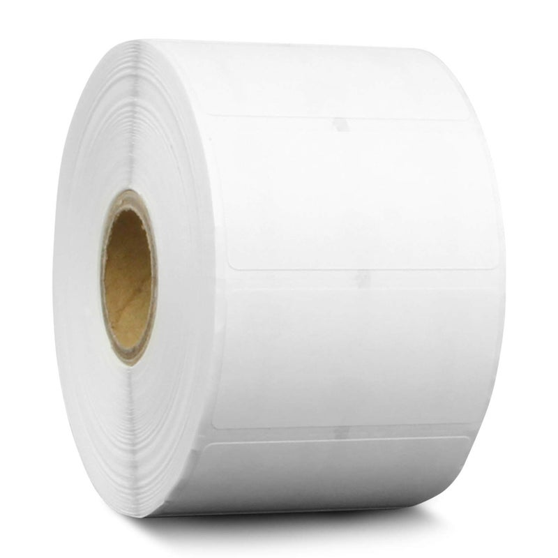 Sojitek 13000 Labels = 10 Rolls, 1300 Units/Roll â€“ 2" x 1" Removable Direct Thermal Labels - Compatible with Rollo & Zebra Desktop Printers and More â€“ 1â€ Core; Perforated, Water & Oil Resistant - Image 1